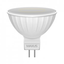 Светодиодная лампа Maxus LED-143-01 MR16 3W 3000K 220V GU5.3 GL